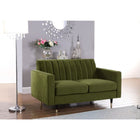 Meridian Furniture Lola Velvet Loveseat - Loveseats