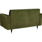 Meridian Furniture Lola Velvet Loveseat - Loveseats