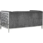 Meridian Furniture Opal Velvet Loveseat - Loveseats