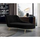 Meridian Furniture Margo Velvet Chaise Lounge - Chaise