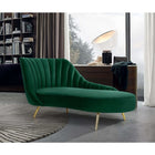 Meridian Furniture Margo Velvet Chaise Lounge - Chaise