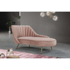 Meridian Furniture Margo Velvet Chaise Lounge - Chaise