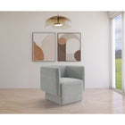 Meridian Furniture Vera Boucle Fabric Accent Chair - Chairs