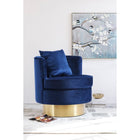 Meridian Furniture Kendra Velvet Accent Chair - Chairs