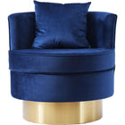 Meridian Furniture Kendra Velvet Accent Chair - Chairs