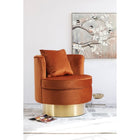 Meridian Furniture Kendra Velvet Accent Chair - Chairs