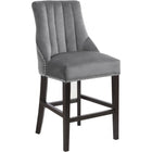 Meridian Furniture Oxford Velvet Counter Stool - Stools