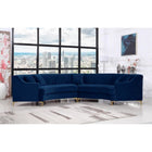 Meridian Furniture Jackson Velvet 2pc. Sectional - Sofas