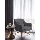 Meridian Furniture Paloma Velvet Swivel Accent Chair - Chairs