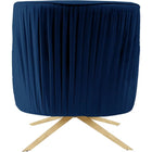 Meridian Furniture Paloma Velvet Swivel Accent Chair - Chairs