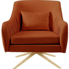 Meridian Furniture Paloma Velvet Swivel Accent Chair - Chairs