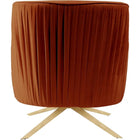 Meridian Furniture Paloma Velvet Swivel Accent Chair - Chairs