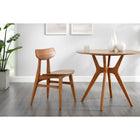 Greenington Sitka 36 Round Dining Table Amber - Dining Tables