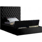 Meridian Furniture Bliss Velvet Twin Bed - Bedroom Beds