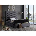 Meridian Furniture Bliss Velvet Twin Bed - Bedroom Beds
