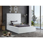 Meridian Furniture Bliss Velvet Twin Bed - Bedroom Beds