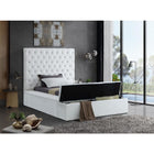 Meridian Furniture Bliss Velvet Twin Bed - Bedroom Beds