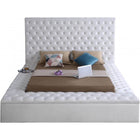 Meridian Furniture Bliss Velvet Full Bed - Bedroom Beds