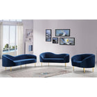 Meridian Furniture Ritz Velvet Loveseat - Loveseats