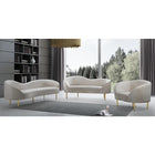 Meridian Furniture Ritz Velvet Loveseat - Loveseats