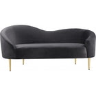 Meridian Furniture Ritz Velvet Loveseat - Loveseats