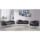 Meridian Furniture Ritz Velvet Loveseat - Loveseats
