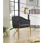 Meridian Furniture Xavier Velvet Dining Chair-Set of 2 - Dining Chairs