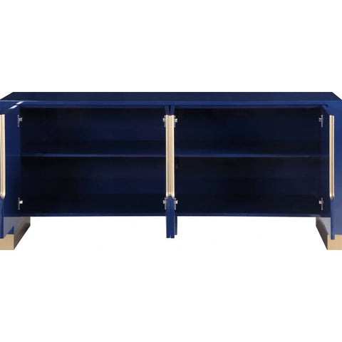 Meridian Furniture Florence Sideboard/Buffet - Navy - Storage