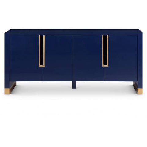 Meridian Furniture Florence Sideboard/Buffet - Navy - Storage