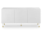 Meridian Furniture Starburst Sideboard/Buffet - White - Storage