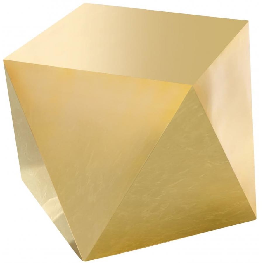 Meridian Furniture Gemma End Table - Gold - End Table