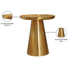Meridian Furniture Martini End Table - Gold - End Table