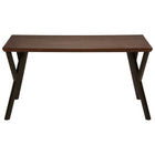 International Caravan Hamburg Contemporary MDF/Metal Dining Table - Dining Tables