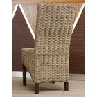 International Caravan Set of Two Bayu Banana & Seagrass Dining Chairs - Chairs