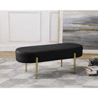 Meridian Furniture Gia Velvet Bench - Benches