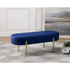 Meridian Furniture Gia Velvet Bench - Benches