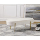 Meridian Furniture Gia Velvet Bench - Benches
