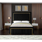 Meridian Furniture Dolce Velvet King Bed - Bedroom Beds