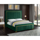 Meridian Furniture Dolce Velvet King Bed - Bedroom Beds