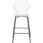 Meridian Furniture Clarion Counter Stool - Black - Stools