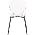 Meridian Furniture Clarion Dining Chair - Black - Dining Chairs