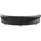 Meridian Furniture Anabella 4pc. Velvet Sectional - Sofas