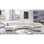 Meridian Furniture Anabella 4pc. Velvet Sectional - Sofas