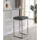 Meridian Furniture Nicola Velvet Counter Stool