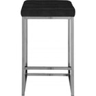 Meridian Furniture Nicola Velvet Counter Stool