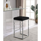 Meridian Furniture Nicola Velvet Counter Stool