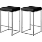 Meridian Furniture Nicola Faux Leather Counter Stool