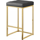 Meridian Furniture Nicola Faux Leather Counter Stool - Grey