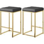 Meridian Furniture Nicola Faux Leather Counter Stool