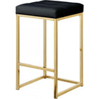 Meridian Furniture Nicola Faux Leather Counter Stool - Black